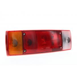 Rear lamp Left/Right, License plate lamp, PE rear conn